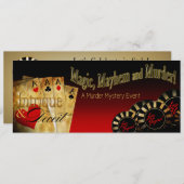 ミステリーメタリックアイスラスベガスデラックスFZ 招待状 (正面/裏面)