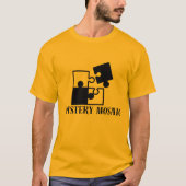 ミステリーモザイク：パズルアートTシャツコレクション Tシャツ (正面)