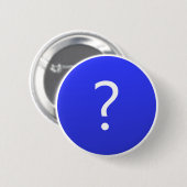 ミステリーラウンドボタンよくはしゃぐ – 疑問符 缶バッジ (正面&裏面)