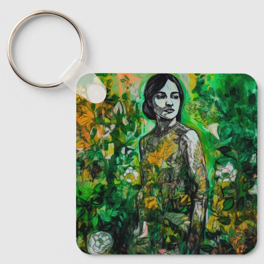 ミステリーレディ キーホルダー (正面)