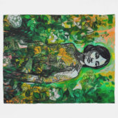 ミステリーレディ フリースブランケット (正面(横))