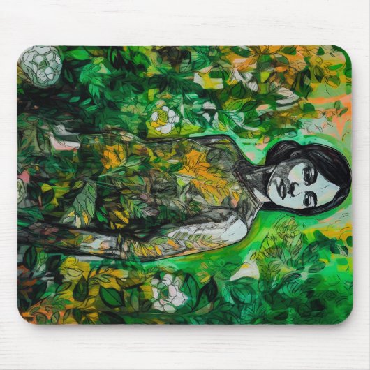 ミステリーレディ マウスパッド (正面)