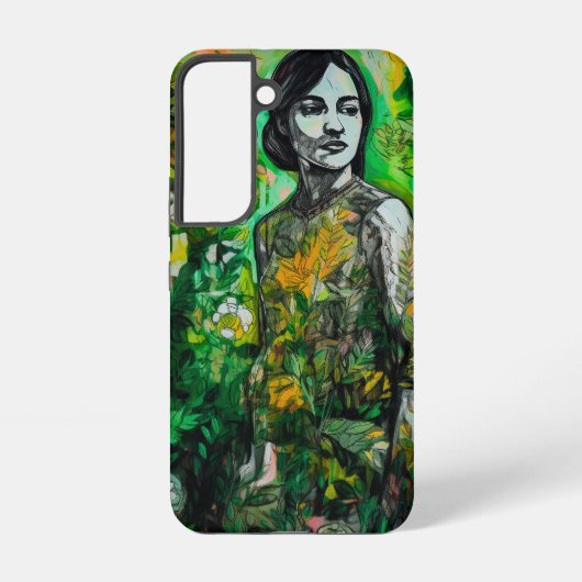 ミステリーレディ SAMSUNG GALAXYケース (裏面)