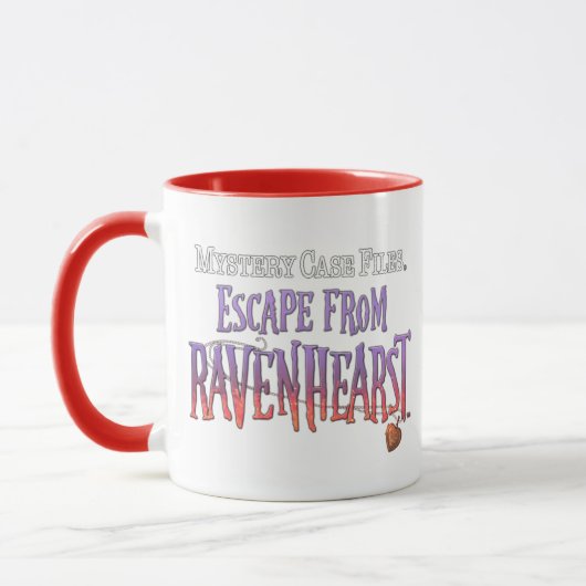 ミステリー場合ファイル: Ravenhearstからの脱出 マグカップ (左)