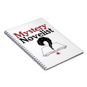 ミステリー小説家ライター作家ウォドユニット ノートブック (右側)