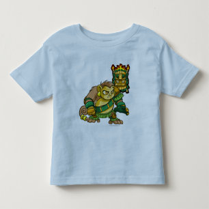 ミステリー島のチーム大尉1 トドラーTシャツ