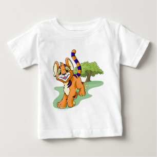 ミステリー島の冒険的なオレンジKougra ベビーTシャツ