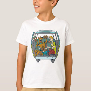 ミステリー機械のScooby-Doo及びシャギー Tシャツ