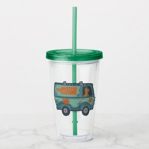 ミステリー機械を運転するPaisely Scooby-Doo アクリルタンブラー