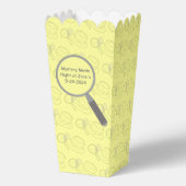 ミステリー犯罪解決証拠ボードポップコーン フェイバーボックス (裏面)