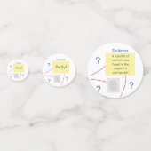 ミステリー犯罪解決証拠委員会 コンフェッティ (裏面)