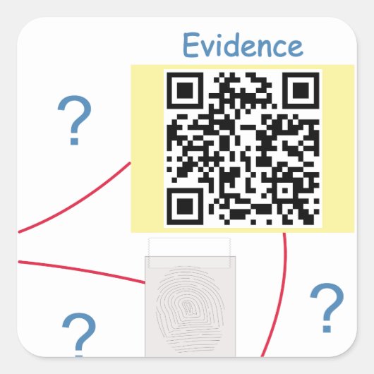 ミステリー犯罪解決証拠委員会 スクエアシール (正面)