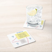 ミステリー犯罪解決証拠委員会 スクエアペーパーコースター (インサイチュ)