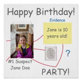 ミステリー犯罪解決証拠委員会 ポスター