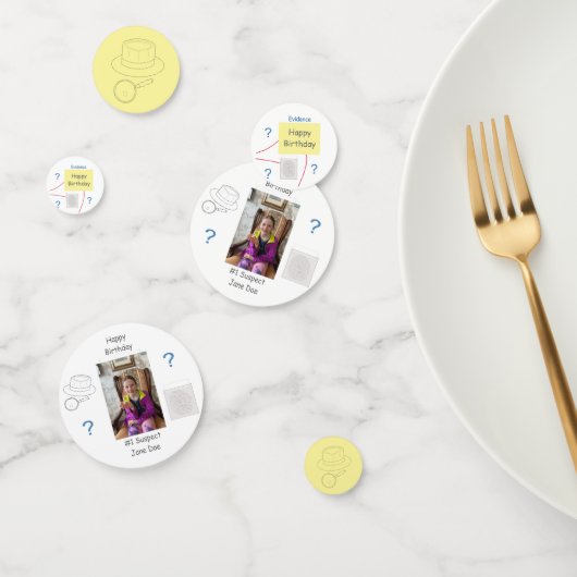 ミステリー犯罪解決証書委員会誕生日 コンフェッティ (グループ)