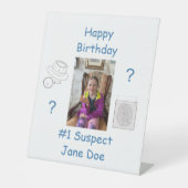 ミステリー犯罪解決証書委員会誕生日 台座サイン (正面)