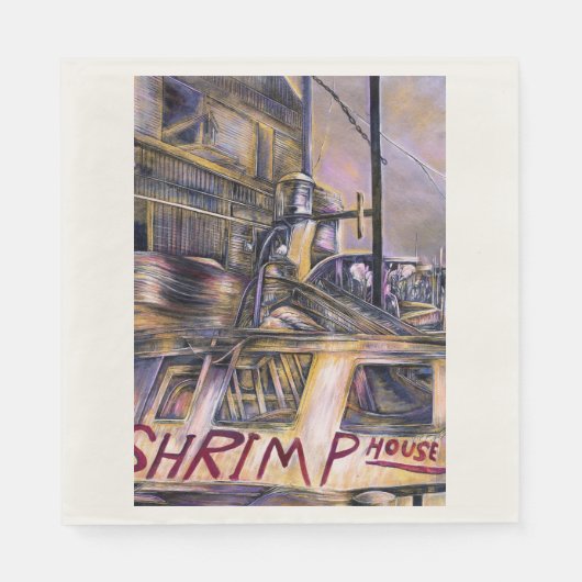 ミステリー生まれミート(イスラエル) スタンダードランチョンナプキン (正面)