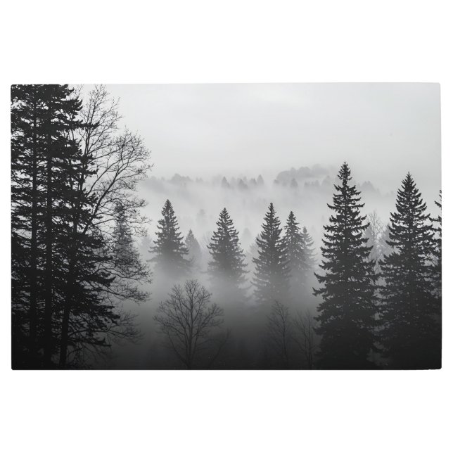 ミステリー・オブ・ザ・ミスト メタルプリント (正面)