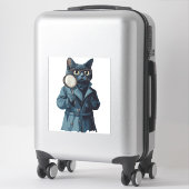 ミステリー・ニャーコ ユーモアミステリー小説 シール (スーツケース)