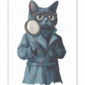 ミステリー・ニャーコ ユーモアミステリー小説 シール (正面)