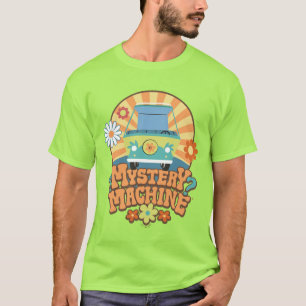 ミステリー・マシンのバン フラワーグラフィック Tシャツ
