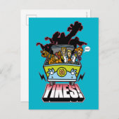 ミステリー・マシン「イークス！」 図 ポストカード (正面/裏面)