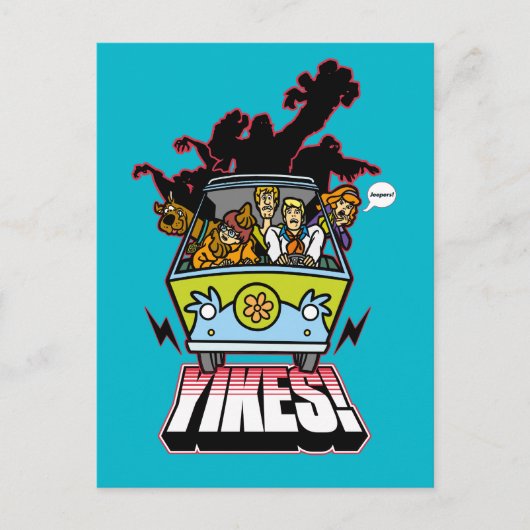 ミステリー・マシン「イークス！」 図 ポストカード (正面)