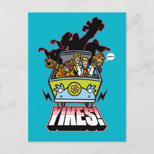 ミステリー・マシン「イークス！」 図 ポストカード