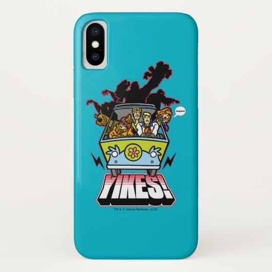 ミステリー・マシン「イークス！」 図 Case-Mate iPhoneケース (裏面)