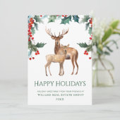 ミステルエレガントトーディークリスマスグリーティ企業のング シーズンカード (スタンド正面)