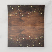 ミステルトーブランチ素朴ホリデークリスマスパーティー プレイスカード (内部開封)