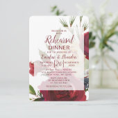 ミステルトーマナーウィンターウェディングリハーサルディナー 招待状 (スタンド正面)