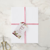 ミステルトーマナーウォーターカラーバラ結婚ズサンキューレ ギフトタグ (より糸付き)