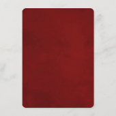 ミステルトーマナーウォーターカラーラウッシュウィンターバラディナー メニュー (裏面)