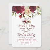 ミステルトーマナーシックブランチ&バブリーブライダルシャワー 招待状 (正面)