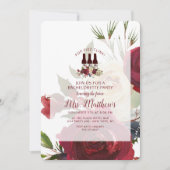 ミステルトーマナーフィズポップ・アートのンクリンクバチェロレッテ 招待状 (正面)