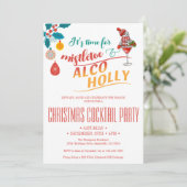 ミステルトー&アルコホリークリスマスカクテルブランチ 招待状 (スタンド正面)