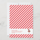 ミステルトー&アルコホリークリスマスカクテルブランチ 招待状 (裏面)