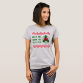 ミステル・トゥーで会いましょう 楽しいクリスマス Tシャツ (正面フル)