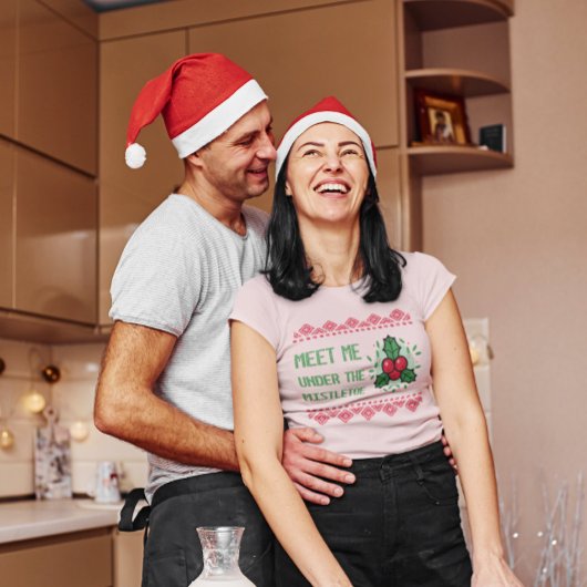 ミステル・トゥーで会いましょう 楽しいクリスマス Tシャツ