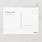 ミステレエレガントトークリスマス ポストカード (裏面)