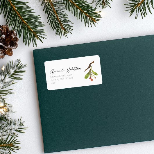 ミステレエレガントトークリスマス ラベル