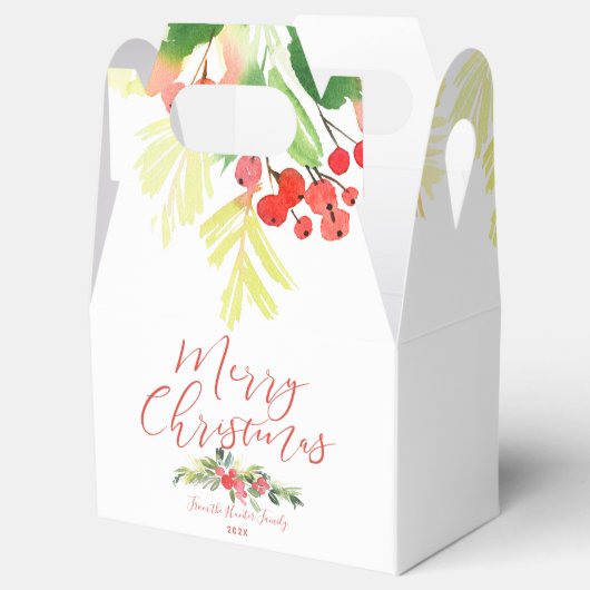 ミステレメリートー |カスタマイズ可能な水色 フェイバーボックス (オープン)