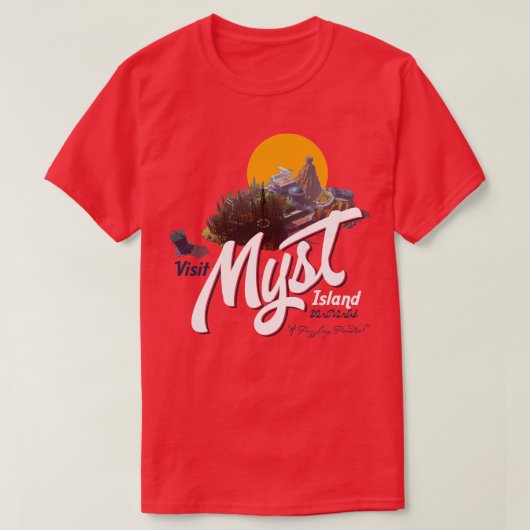 ミストを訪問 Tシャツ (デザイン正面)