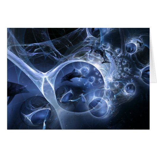 ミストカードのイルカ (正面横)