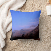 ミストザラングデールパイクスレイクディストリクトイングランド クッション (ブランケット)