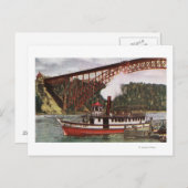 ミストボートのメイドの波止場 ポストカード (正面/裏面)