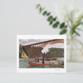 ミストボートのメイドの波止場 ポストカード (スタンド正面)