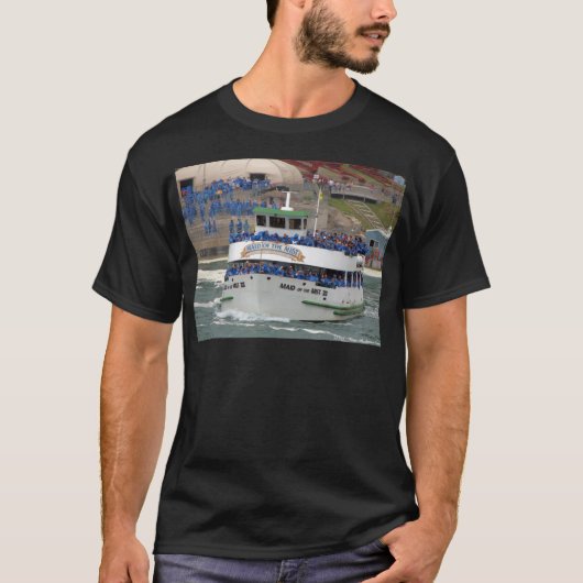ミストボートのメイドナイアガラ滝 Tシャツ (正面)
