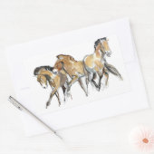 ミストラル3 長方形シール (封筒)